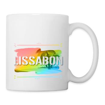 Lissabon - Tasse - Weiß - Rechts