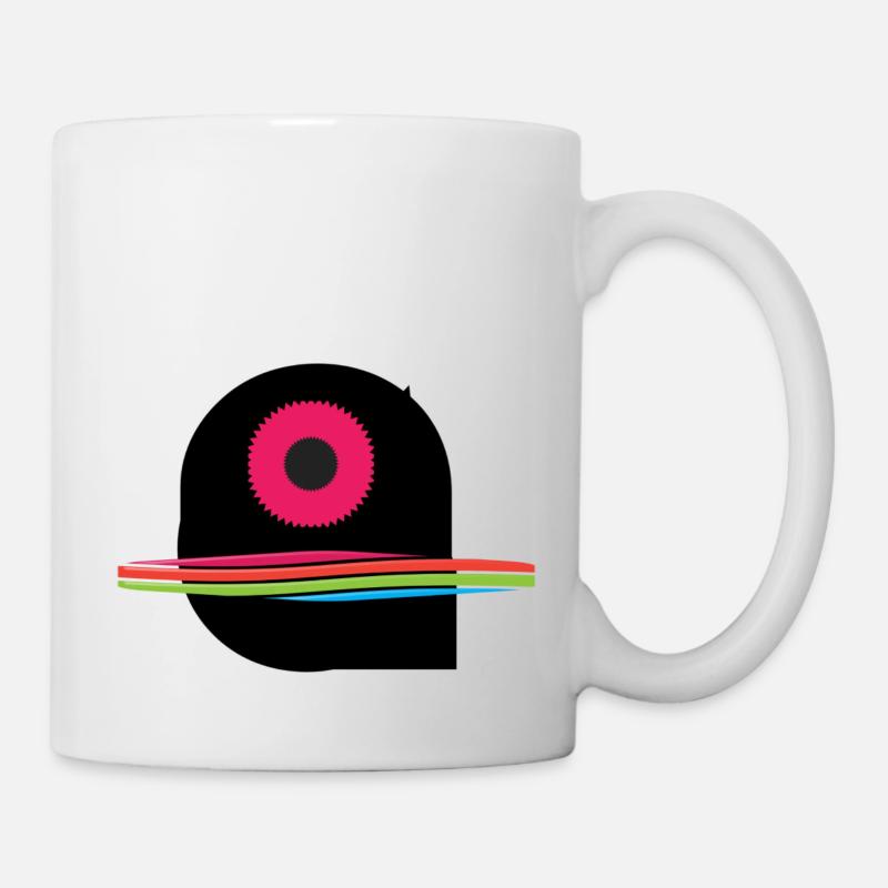 logo simple - Mug blanc - blanc