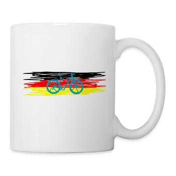Triathlon Swim Bike Run Marathon - Tasse - Weiß - Rechts