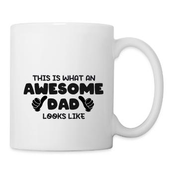 This is what an Awesome Dad Looks Like - Mug - white - Right