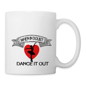 Dancing Dance Music - Mug - white - Right