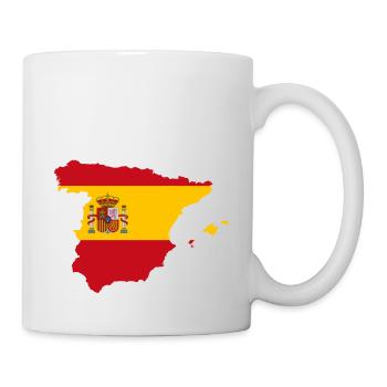 Spanien - Tasse - Weiß - Rechts