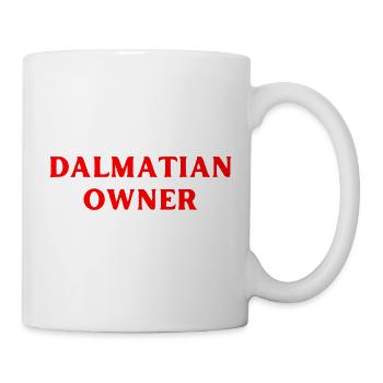 Dalmatian Dog Dog Owner - Mug - white - Right