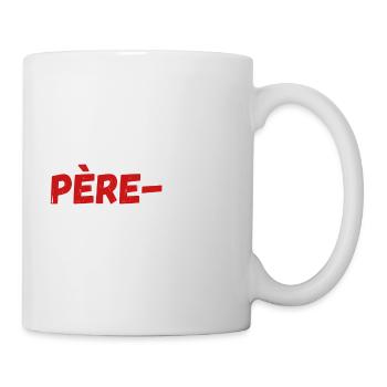 Père fect Depuis 2001 - Mug blanc - blanc - Droite