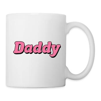 Graphique Papa - Mug blanc - blanc - Droite