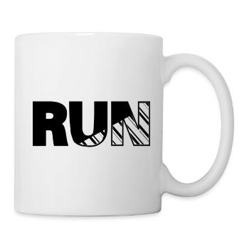 Triathlon Natation Vélo Course Marathon - Mug blanc - blanc - Droite