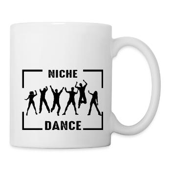 Dancing Dance Music - Tasse - Weiß - Rechts