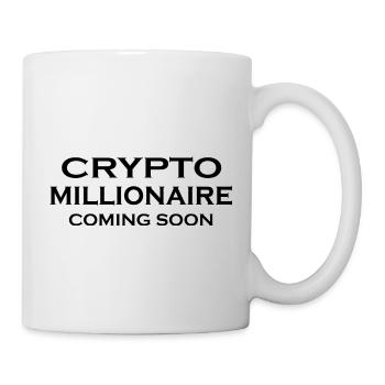 Trading de crypto-monnaies Bitcoin - Mug blanc - blanc - Droite