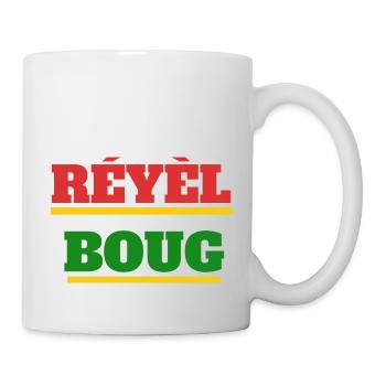 Réyèl Boug - Mug blanc - blanc - Droite