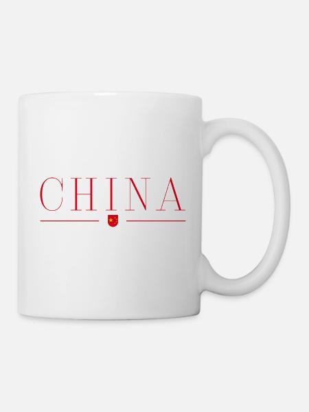 Ich liebe China - Tasse - Weiß