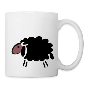 Black sheep - Mug - white - Right