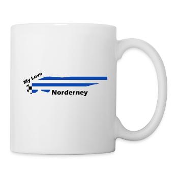 Norderney my Love - Mug - white - Right