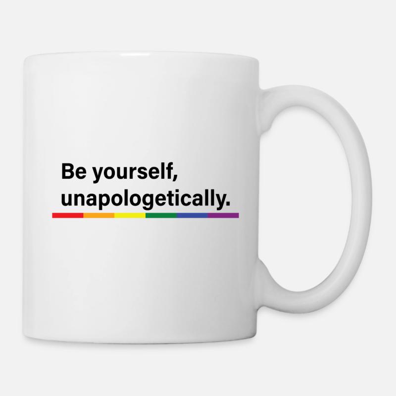 Soyez vous-même - Mug blanc - blanc