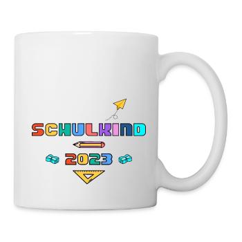 School Child School Enrollment 1st Grade Gift - Mug - white - Right