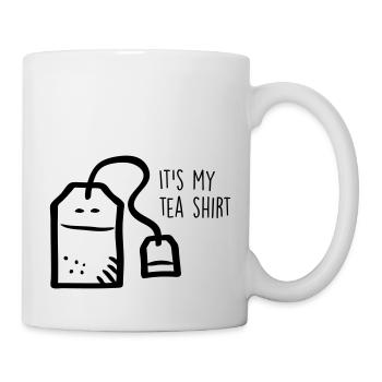 It's my tea shirt - Mug - white - Right