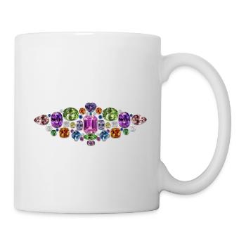 Edelsteine - Tasse - Weiß - Rechts