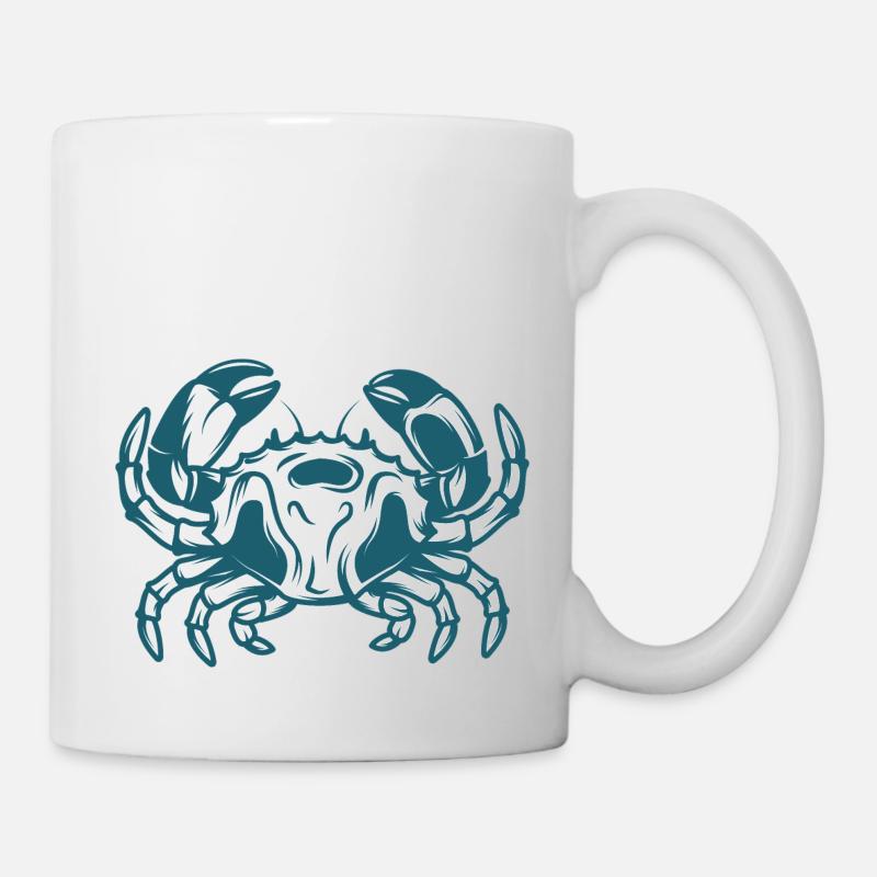 Meerestiere - Tasse - Weiß