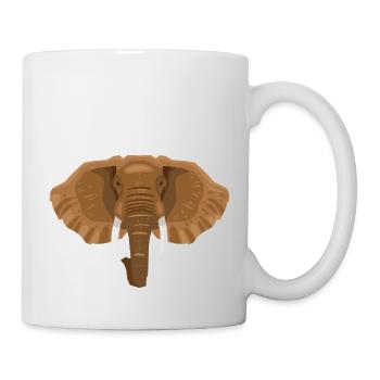 Wildtiere - Tasse - Weiß - Rechts