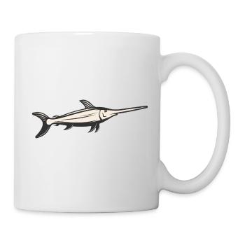 Meerestiere - Tasse - Weiß - Rechts
