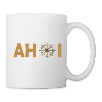AHOI! - Tasse - Weiß - Rechts