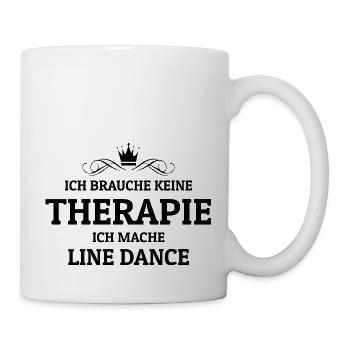 Dancing Dance Music - Tasse - Weiß - Rechts