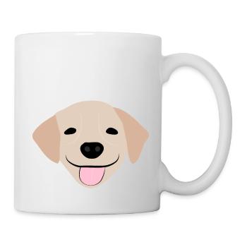 Golden Retriever 2 - Mug blanc - blanc - Droite
