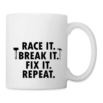 Artisan bricoleur Artisan Artisan Outil Construction - Mug blanc - blanc - Droite