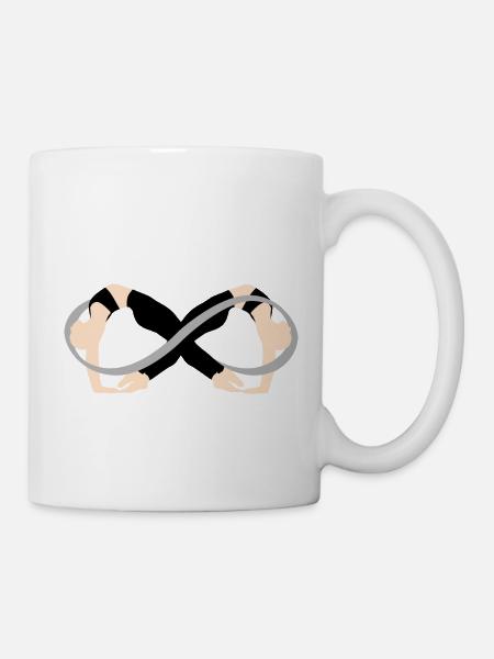 Unendlich - Tasse - Weiß
