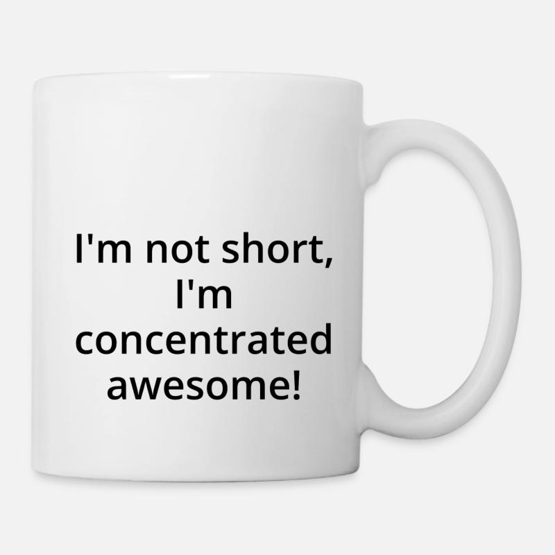 Concentrated awesome - dark - Mug - white