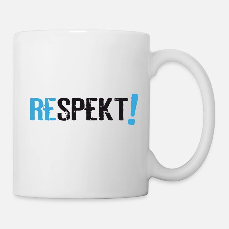 Respekt - Tasse - Weiß
