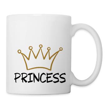 PRINCESS 1 - Tasse - Weiß - Rechts