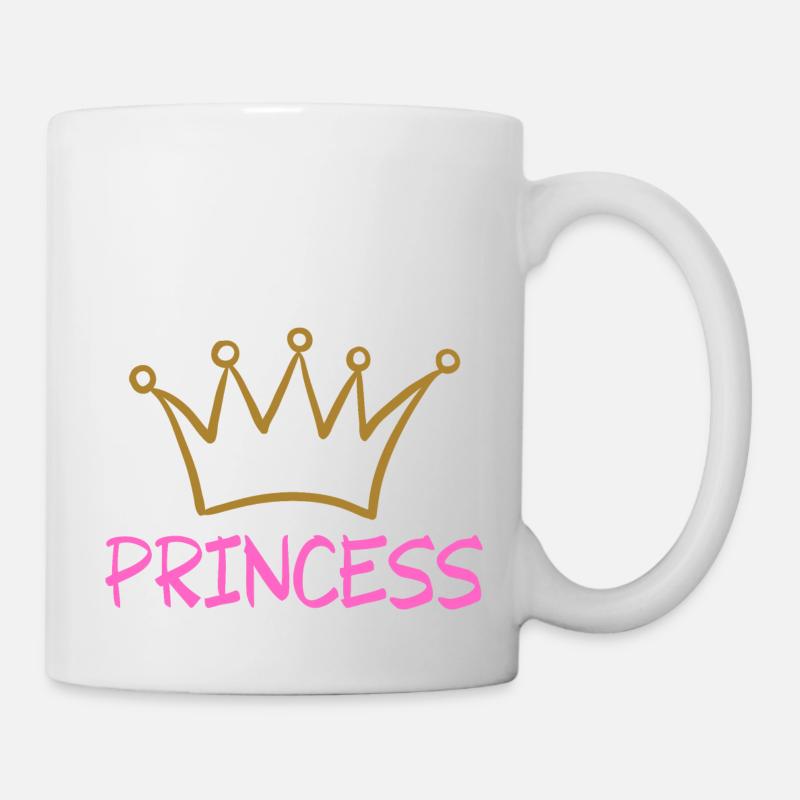 PRINCESS 2 - Tasse - Weiß