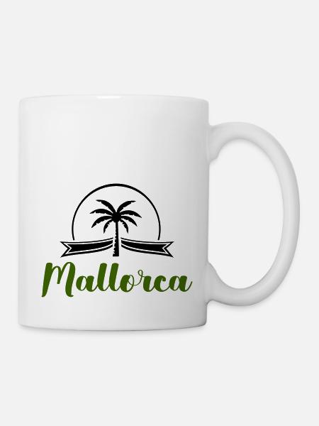 mallorca - Tasse - Weiß