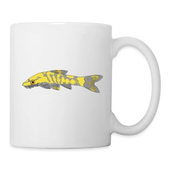 Zebra oto, Tiger oto wels. Otocinclus cocama - Mug - white - Right