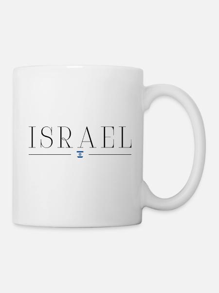 Ich liebe Israel - Tasse - Weiß
