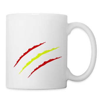 Griffes Espagne - Mug blanc - blanc - Droite