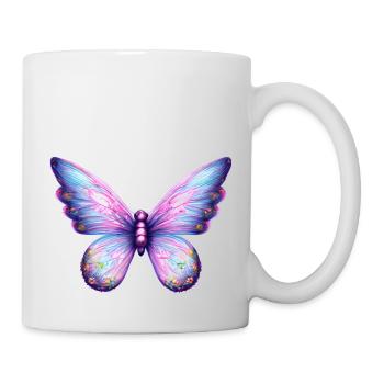 Butterfly Butterfly Insect Animal - Mug - white - Right