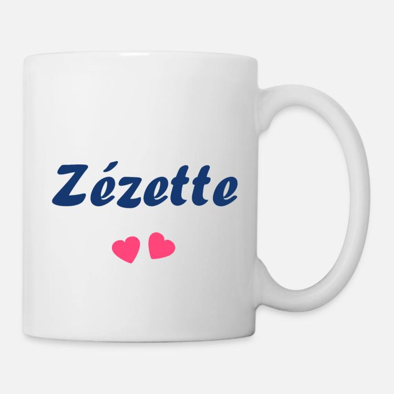Zézette - Mug blanc - blanc