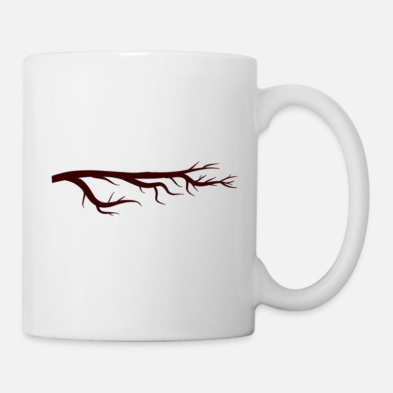 branche - Mug blanc - blanc