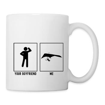 Your Friend - Me - Sky Gliding Flight Flying - Mug - white - Right