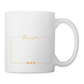 This is Some Boo Sheet - Mug - white - Right