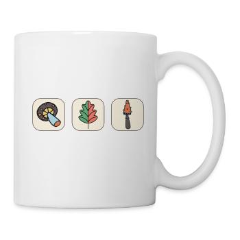 Autumnal Design #2 - Mug - white - Right