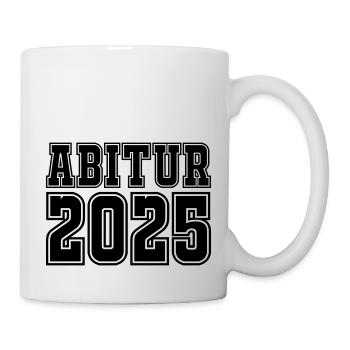 Abitur 2025 - Tasse - Weiß - Rechts