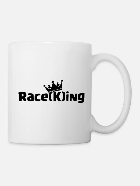Raceking - Tasse - Weiß