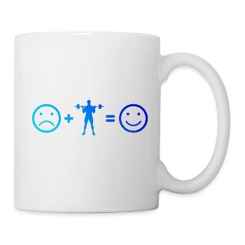 Weightlifting Women's Fitness Strength Training Endurance - Mug - white - Right