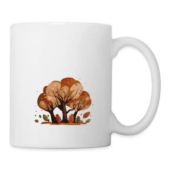 Herbstbaum-Trio (Herbstkollektion #2) - Tasse - Weiß - Rechts