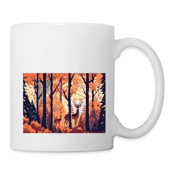 Paysage d’automne (Collection d’automne #10) - Mug blanc - blanc - Droite