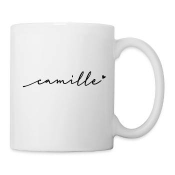 Camille Cursive Name - Mug - white - Right
