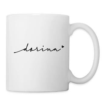 Dorina Cursive Name - Mug - white - Right