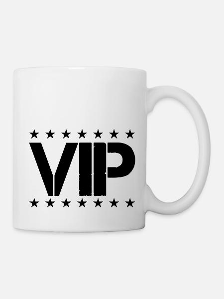 vip - Tasse - Weiß